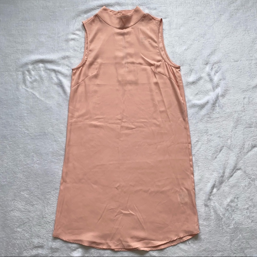 H&M Sheer Pink Sleeveless Dress